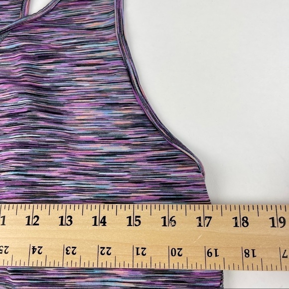 Tangerine Tank Top Womens Purple Striped - Picture 7 of 7